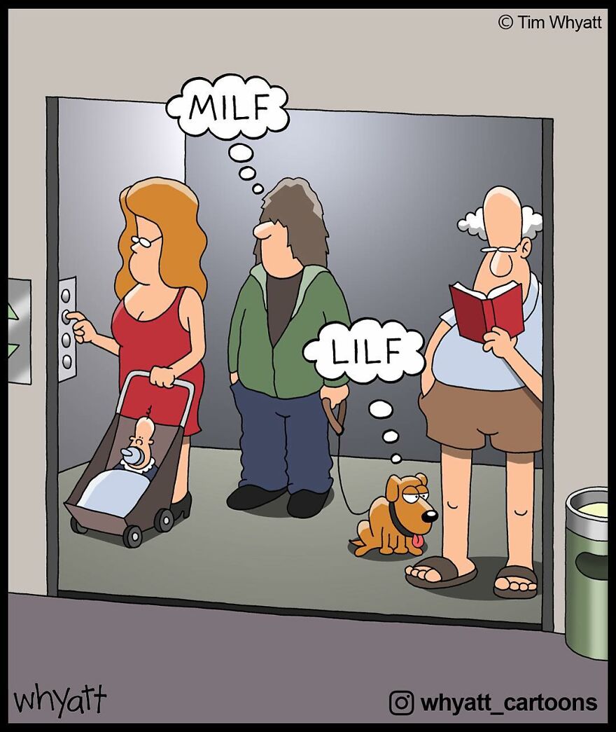 40 Witty And Relatably Funny One-Panel Comics From Whyatt Cartoons - Jarastyle