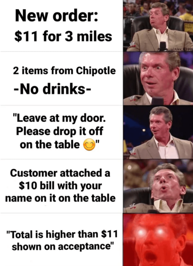 20+ Funny DoorDash Memes And Moments You Don't Have To Tip Us For