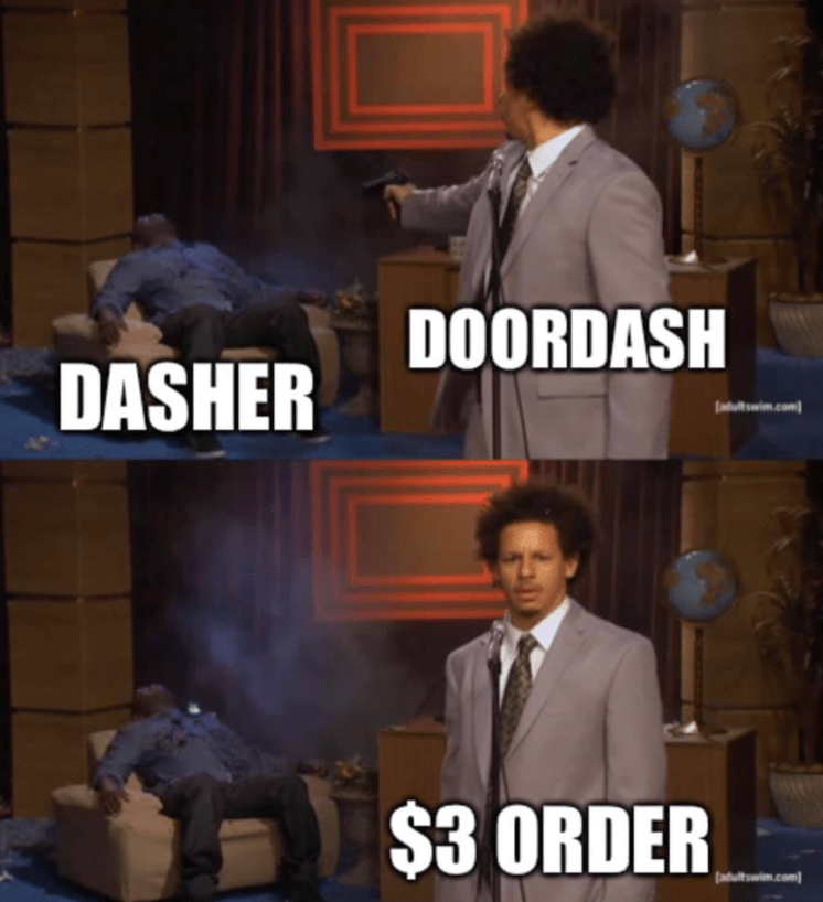 20+ Funny DoorDash Memes And Moments You Don't Have To Tip Us For - Jarastyle