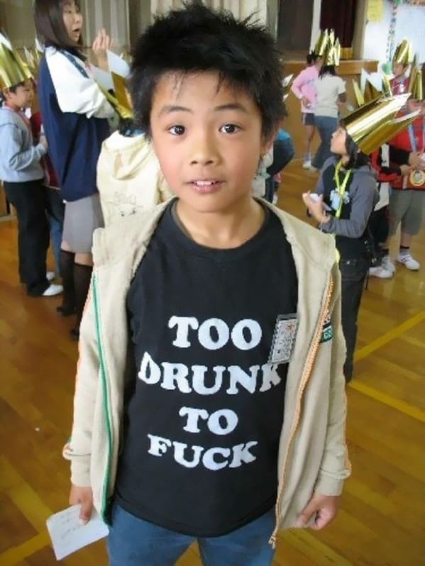 40 Hilariously Unfortunate English T-Shirts People In Asia Were Fooled Into Wearing - Jarastyle