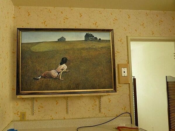 Digital Creator Gives Fresh, Funny Perspective To Classic Art By Placing "Great Art In Ugly Rooms" On Instagram (40 Pics) - Jarastyle