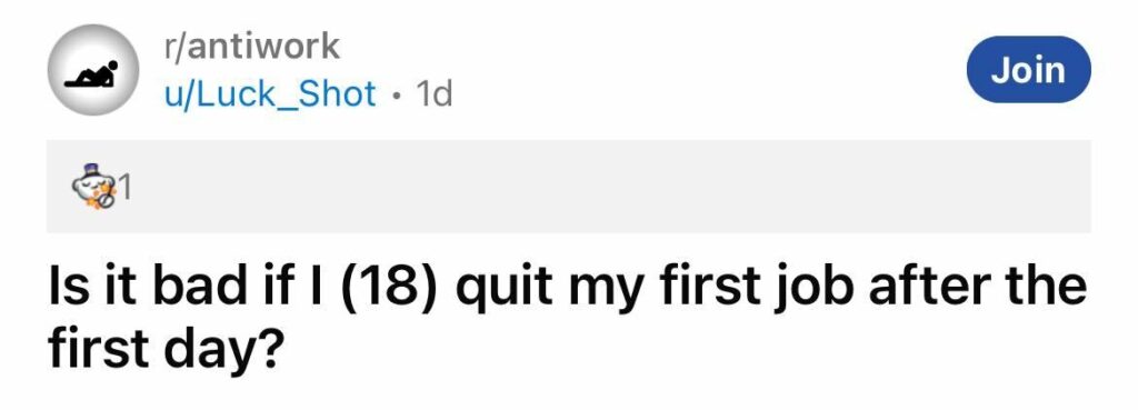 High Schooler Asks Internet For Advice — "Is It Bad If I Quit My First ...