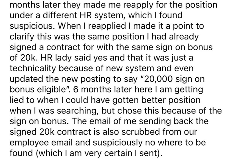 HR Yanks Worker's $20,000 Bonus, Tells Him It Was Actually Just $10,000 - Jarastyle