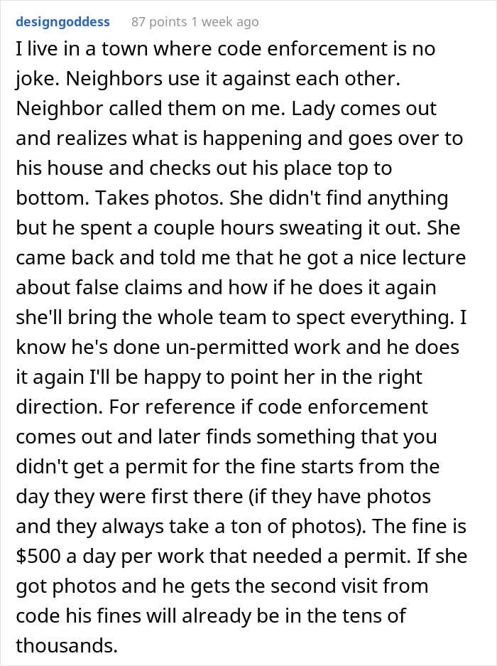 "Karen" Is Mad Neighbor's Shed Is Too Big, Calls The Inspector, Then She's Even More Mad When They Maliciously Comply - Jarastyle