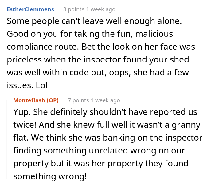 "Karen" Is Mad Neighbor's Shed Is Too Big, Calls The Inspector, Then She's Even More Mad When They Maliciously Comply - Jarastyle