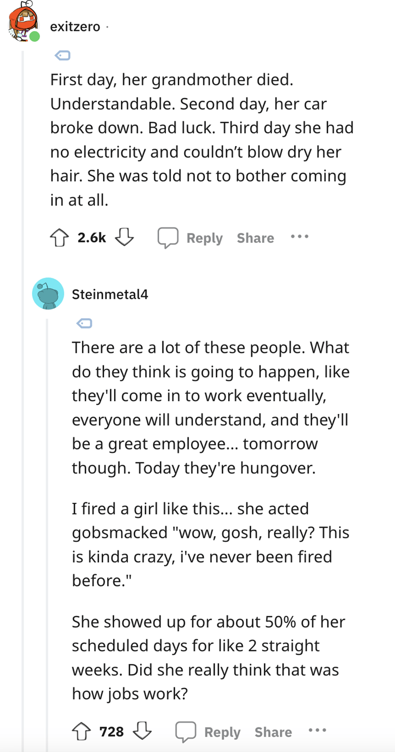 30+ Stories Of People Who Didn't Even Make It Through Their First Day Before Getting Fired - Jarastyle