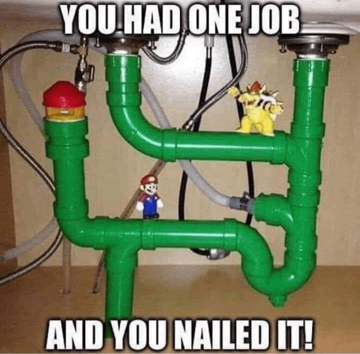 30+ Plumbing Memes Funnier Than That Little Coin Slot Poking Out Of The