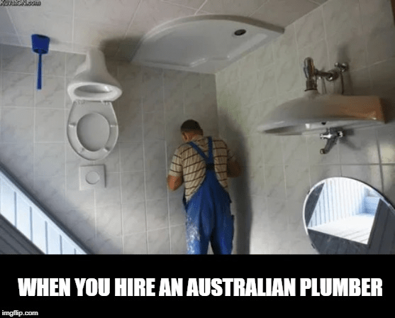 30+ Plumbing Memes Funnier Than That Little Coin Slot Poking Out Of The Back Of A Plumber's Pants - Jarastyle