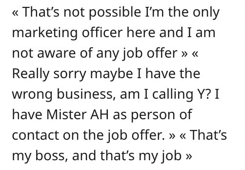 Potential Job Candidate Calls Company But Accidentally Speaks To Unaware Woman She Could Replace - Jarastyle