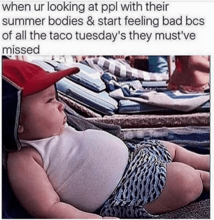 20+ Memes For Anyone Whose Summer Body Is Still In Winter Mode