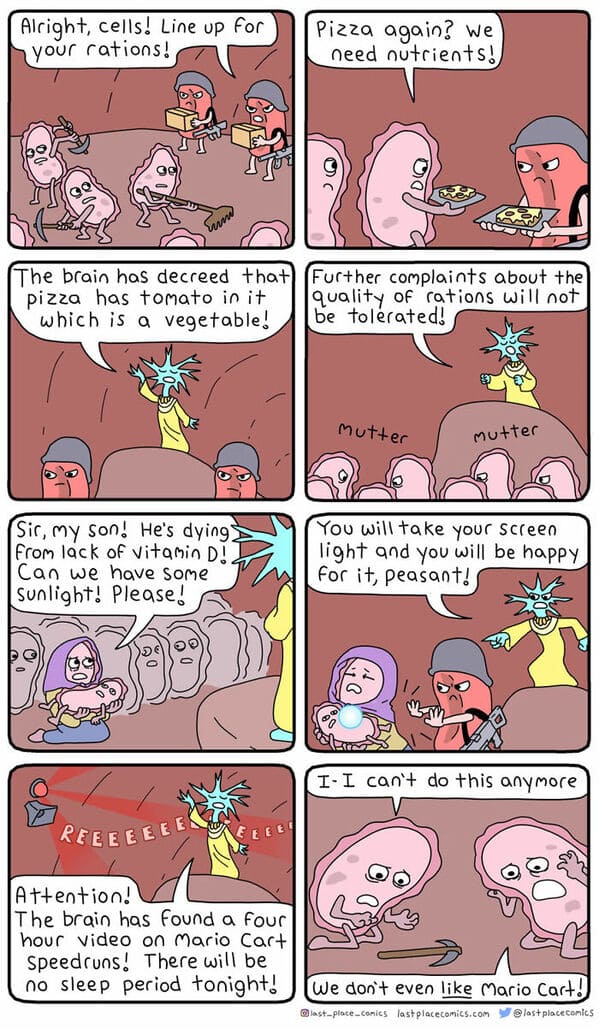 40 Unexpectedly Dark, Weird, And Funny Comics From ‘Last Place Comics' - Jarastyle