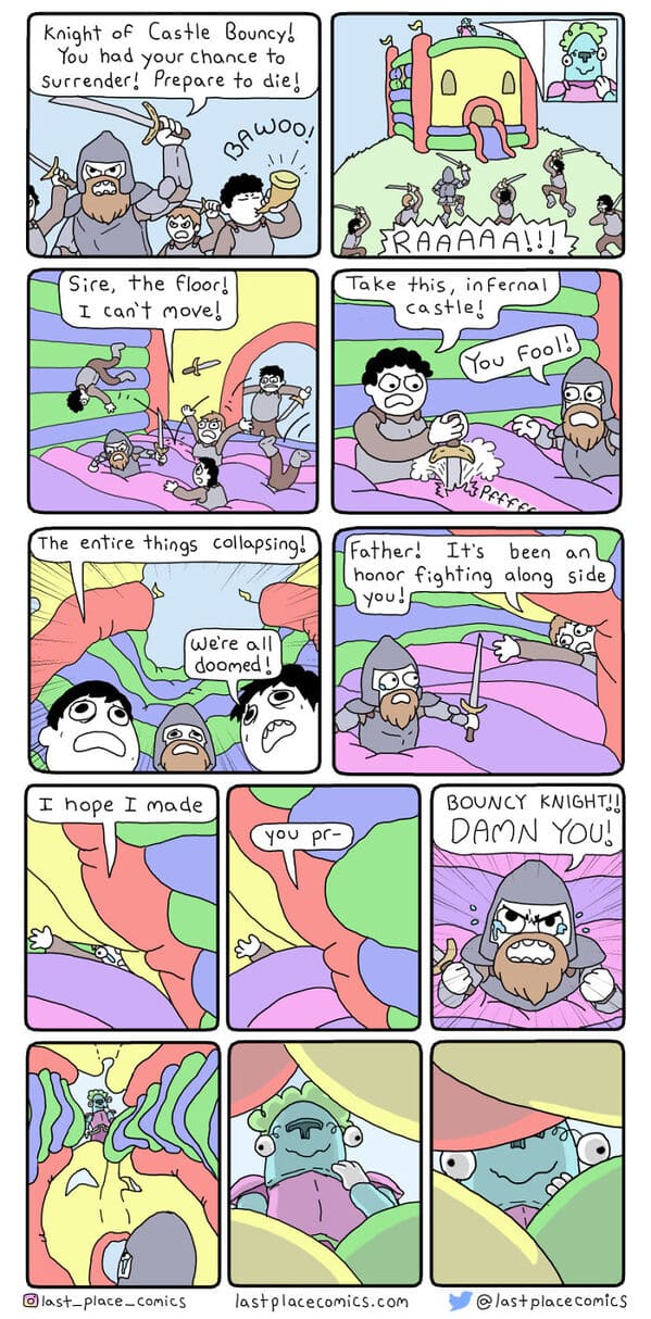 40 Unexpectedly Dark, Weird, And Funny Comics From ‘Last Place Comics' - Jarastyle