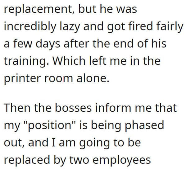 Employee Stands By As New Hires Ignite Printer Jam Chaos, Costing Company Tens Of Thousands - Jarastyle