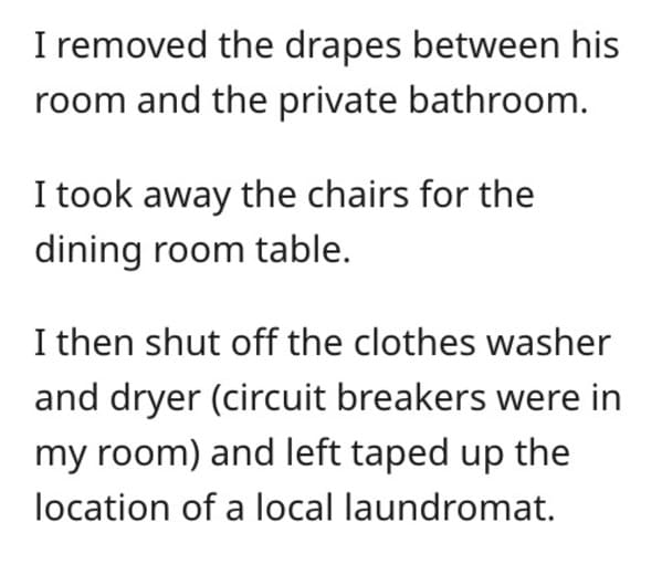 Tenant Constantly Invites Guests, Landlord Responds By Gradually Removing Amenities - Jarastyle