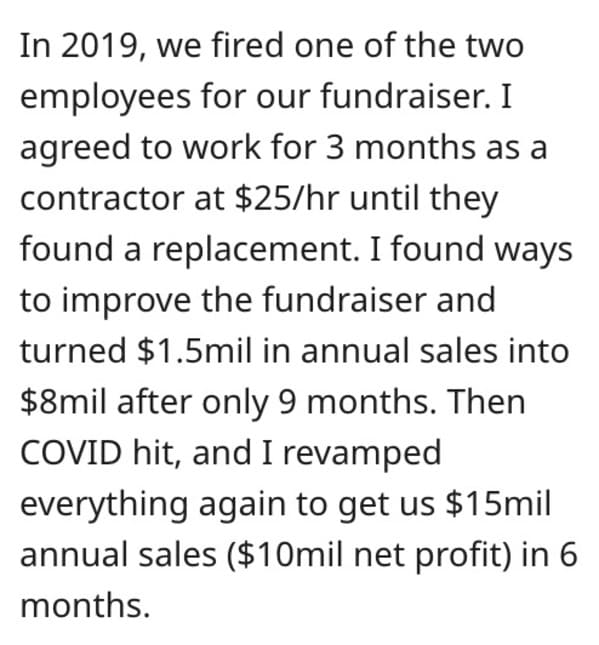 Entitled Non-Profit's Arrogance And Greed Lead To Employee's Departure; Blames Ex-Employee For $10 Million Fundraiser's Collapse - Jarastyle