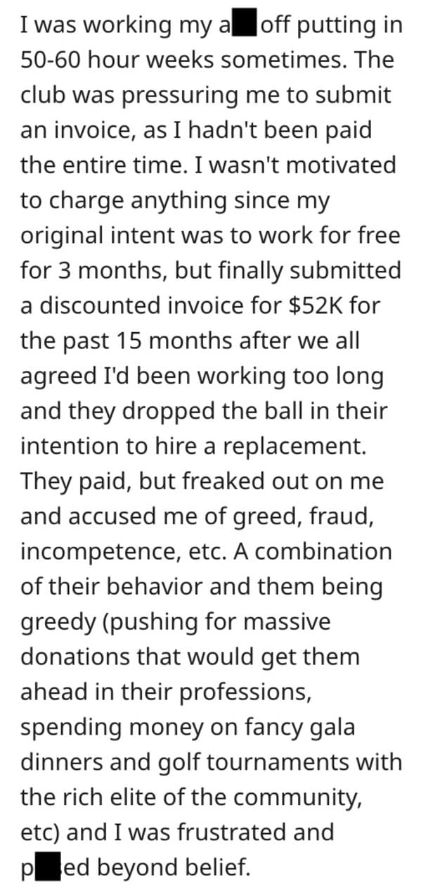 Entitled Non-Profit's Arrogance And Greed Lead To Employee's Departure; Blames Ex-Employee For $10 Million Fundraiser's Collapse - Jarastyle