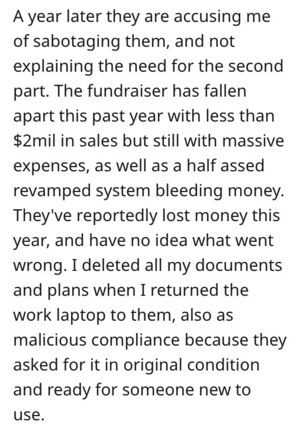 Entitled Non-Profit's Arrogance And Greed Lead To Employee's Departure; Blames Ex-Employee For $10 Million Fundraiser's Collapse - Jarastyle