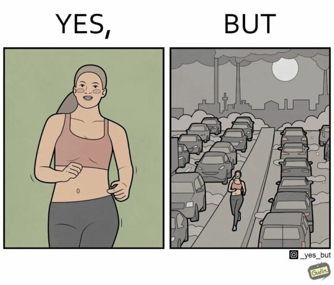 35 Ironic “Yes But” Comics That Hilariously Show The Same Situation ...