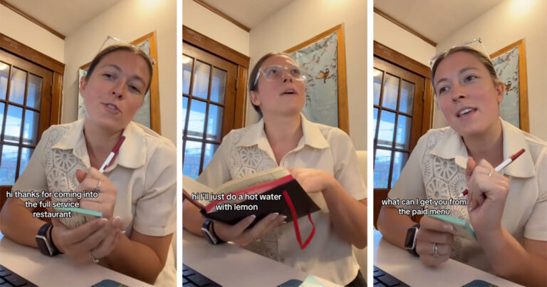 Server Has Hot Take PSA For Customers Who Come Into Restaurants With Just A Book