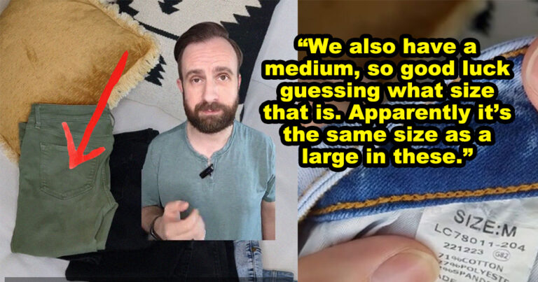 Guy Points Out The “Subtle Sexism” In Clothing Sizes By Comparing His Fiancée’s And His Pants