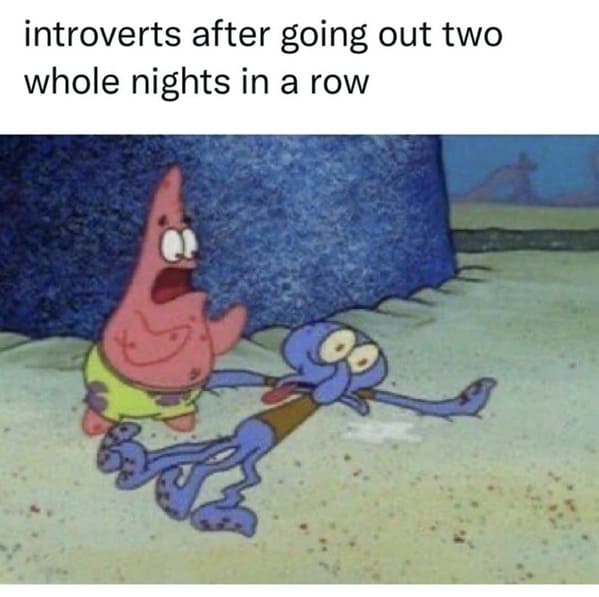 35 Witty Spongebob Introvert Memes For Anti-Socials Who'd Rather Stay In And Watch Spongebob - Jarastyle