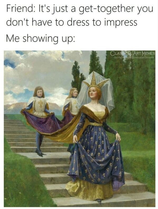 40 Hilariously Relatable Classical Art Memes You'll Laugh At Even If You Didn't Major In Art History (August 16, 2023) - Jarastyle