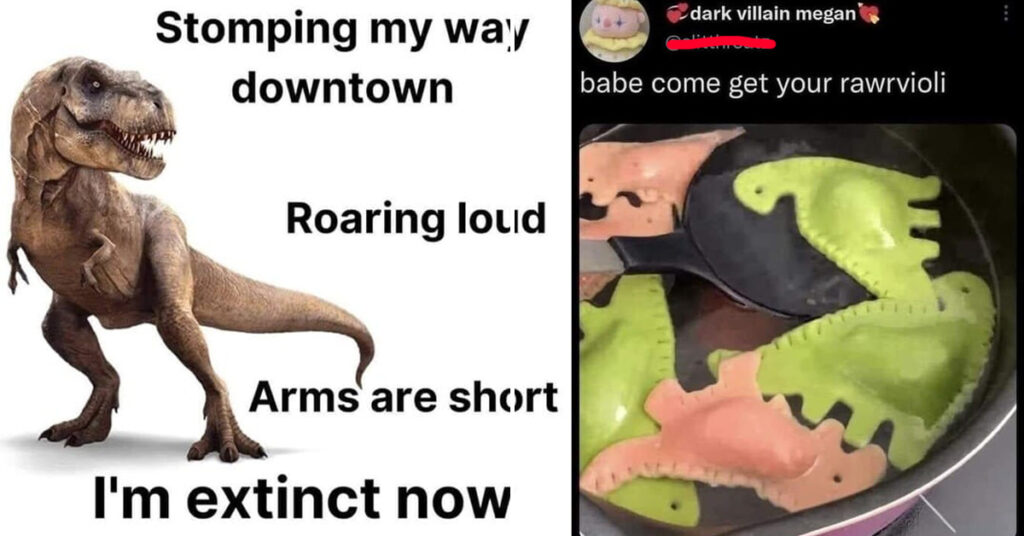 25 funny dinosaur memes proving humor isn t extinct