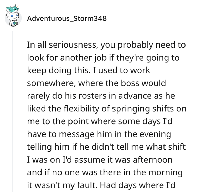 Employee Wakes Up To A Voicemail Asking Why He Isn't At Work, Then Gets Blamed For Not Checking The Schedule On His Day Off - Jarastyle