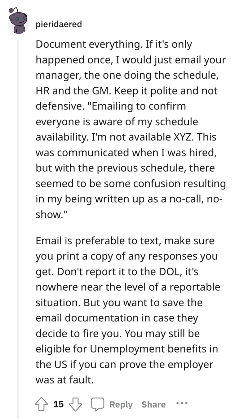 Employee Wakes Up To A Voicemail Asking Why He Isn't At Work, Then Gets Blamed For Not Checking The Schedule On His Day Off - Jarastyle