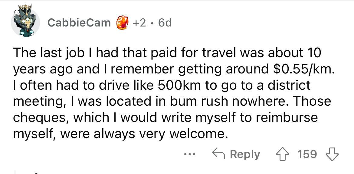 Employee Maliciously Complies With Inflexible Boss Who Only Offers 25 Cents Per Km Reimbursement In Personal Vehicle - Jarastyle