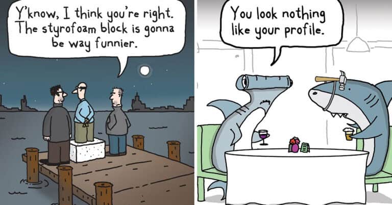50 Funny One-Panel Comics For People Who Don't Mind Dark Humor From ...