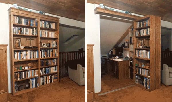 Homeowners Are Revealing The Most Incredible Hidden Rooms In Houses (35 Pics) - Jarastyle