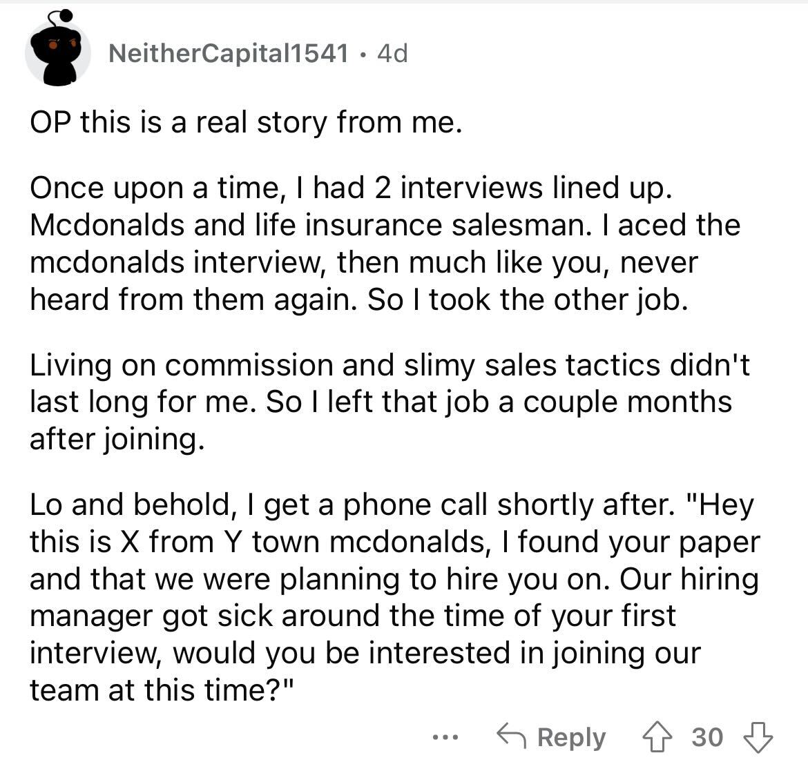 Job Hunter Doesn't Just Get Rejected By McDonald's, He Gets Completely Ghosted By The Manager After 2 Interviews - Jarastyle