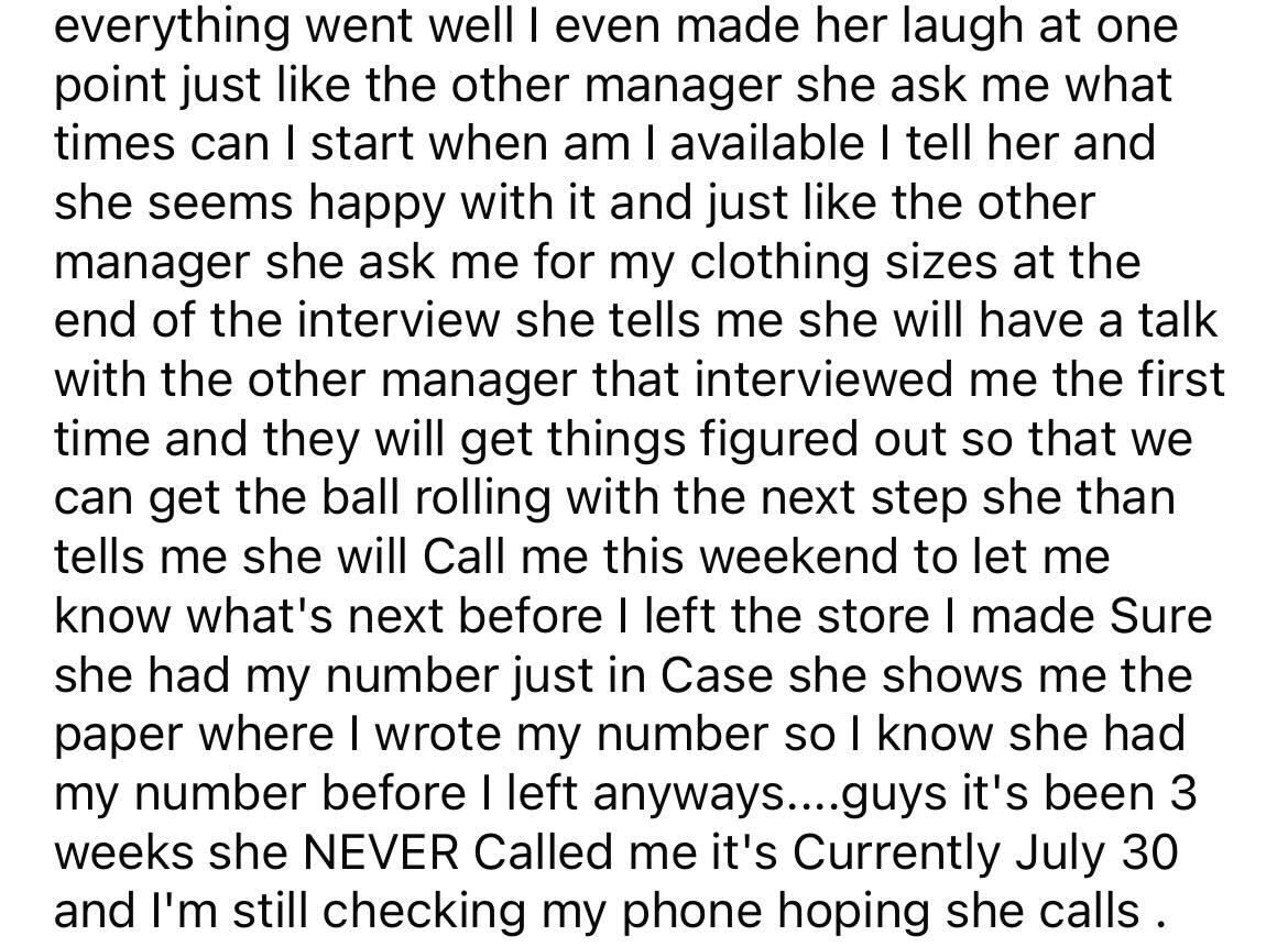 Job Hunter Doesn't Just Get Rejected By McDonald's, He Gets Completely Ghosted By The Manager After 2 Interviews - Jarastyle