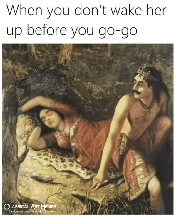 40 Hilariously Relatable Classical Art Memes You Don't Need To Be An Art History Major To Laugh At (August 2, 2023) - Jarastyle