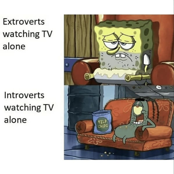 35 Witty Spongebob Introvert Memes For Anti-Socials Who'd Rather Stay In And Watch Spongebob - Jarastyle