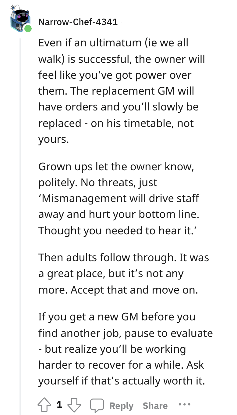 Restaurant Worker Shares Their Nightmare Experience Working For A Nepotism Hire Boss Who Had Zero Work Experience - Jarastyle