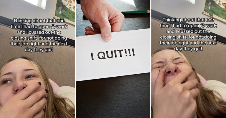 Employee Cusses Out Closing Crew On TikTok – And They Quit The Next Day