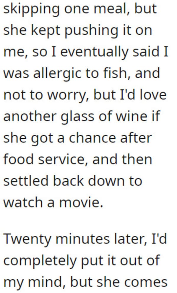 Flight attendant comes up with quick and smart solution for passenger  pretending to be vegetarian