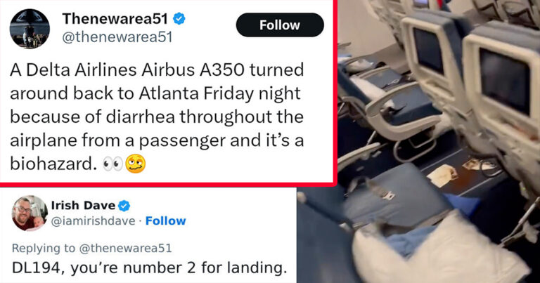 A US Flight Was Forced To Ground After Experiencing A Biohazard Level Of Diarrhea Throughout The Cabin