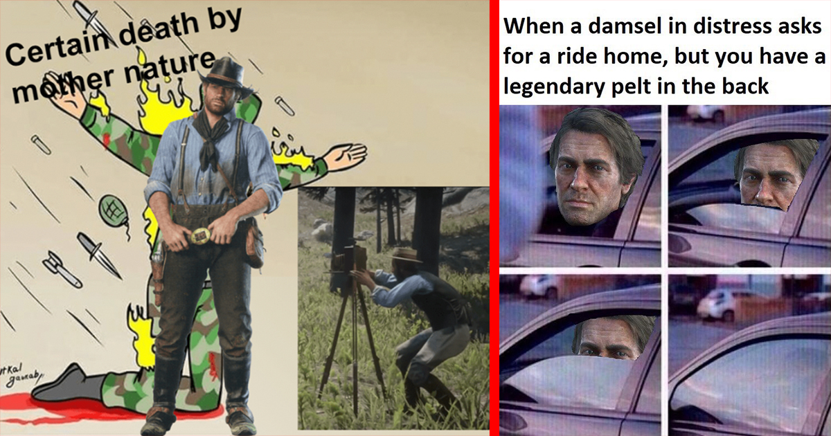 Red Dead Redemption 2 MEMES - RDR 2 THE MOVIE