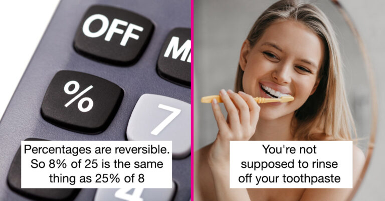 35 People Reveal Information That’s Supposed To Be Common Knowledge But Few People Have Learned