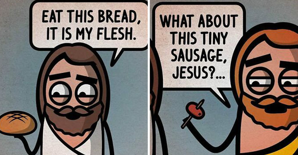 funny jesus comics