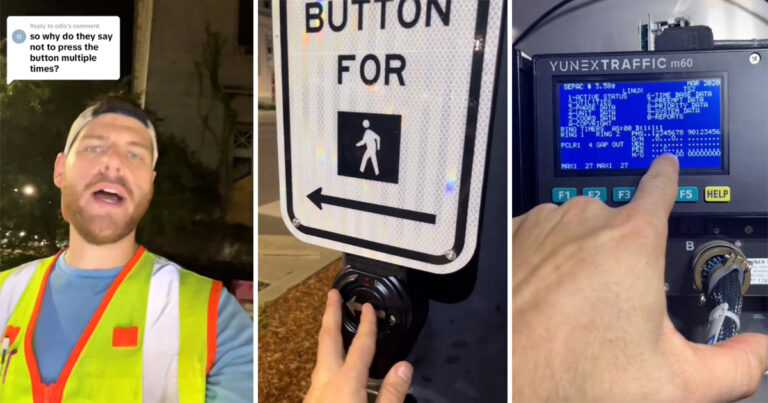 Traffic Light Engineer Shares Why You Shouldn’t Push The Pedestrian Button Multiple Times