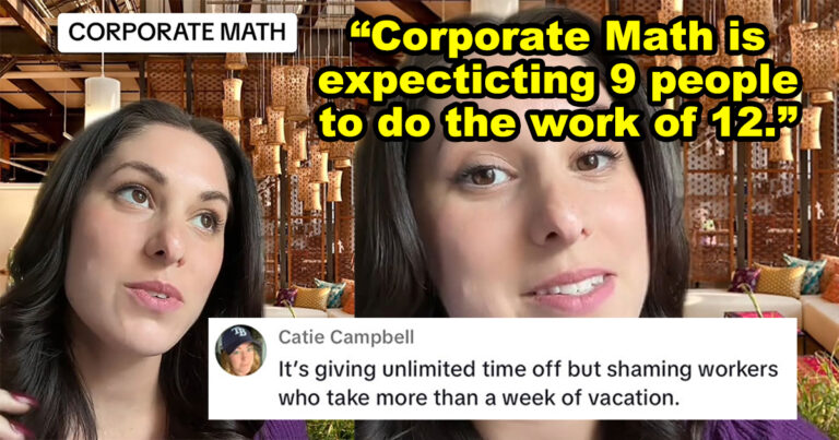 The Viral Trend “Corporate Math” Has People Sharing Absurd Examples Of Corporate Logic