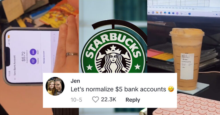 Office Worker With Only $6 Left In The Bank Uber Eats Themselves Some Starbucks