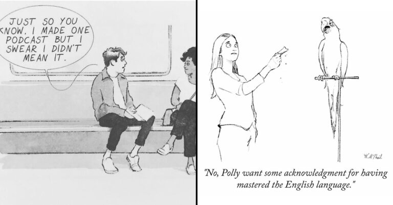 40 Hilarious And Clever Comics From 'New Yorker' Cartoonist Will McPhail