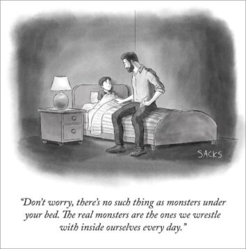 50 Funny And Sometimes Dark Single-Panel Comics From New Yorker