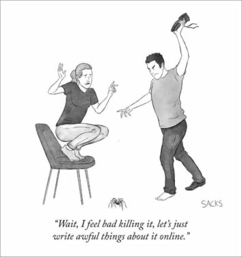 50 Funny And Sometimes Dark Single-Panel Comics From New Yorker