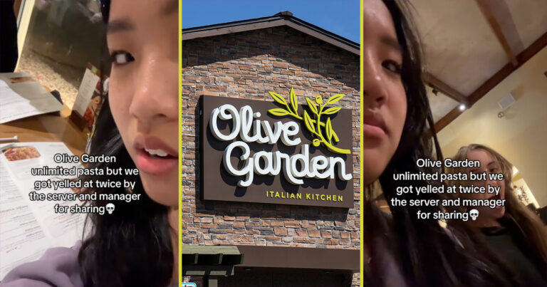 Olive Garden Customer Orders Unlimited Pasta But Gets Called Out By Server For Sharing, Twice